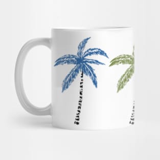 Three Palms at the Beach Mug